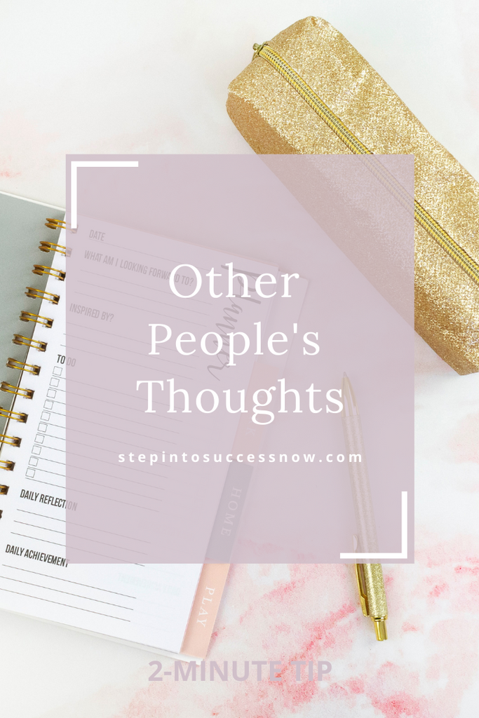 Other People's Opinions