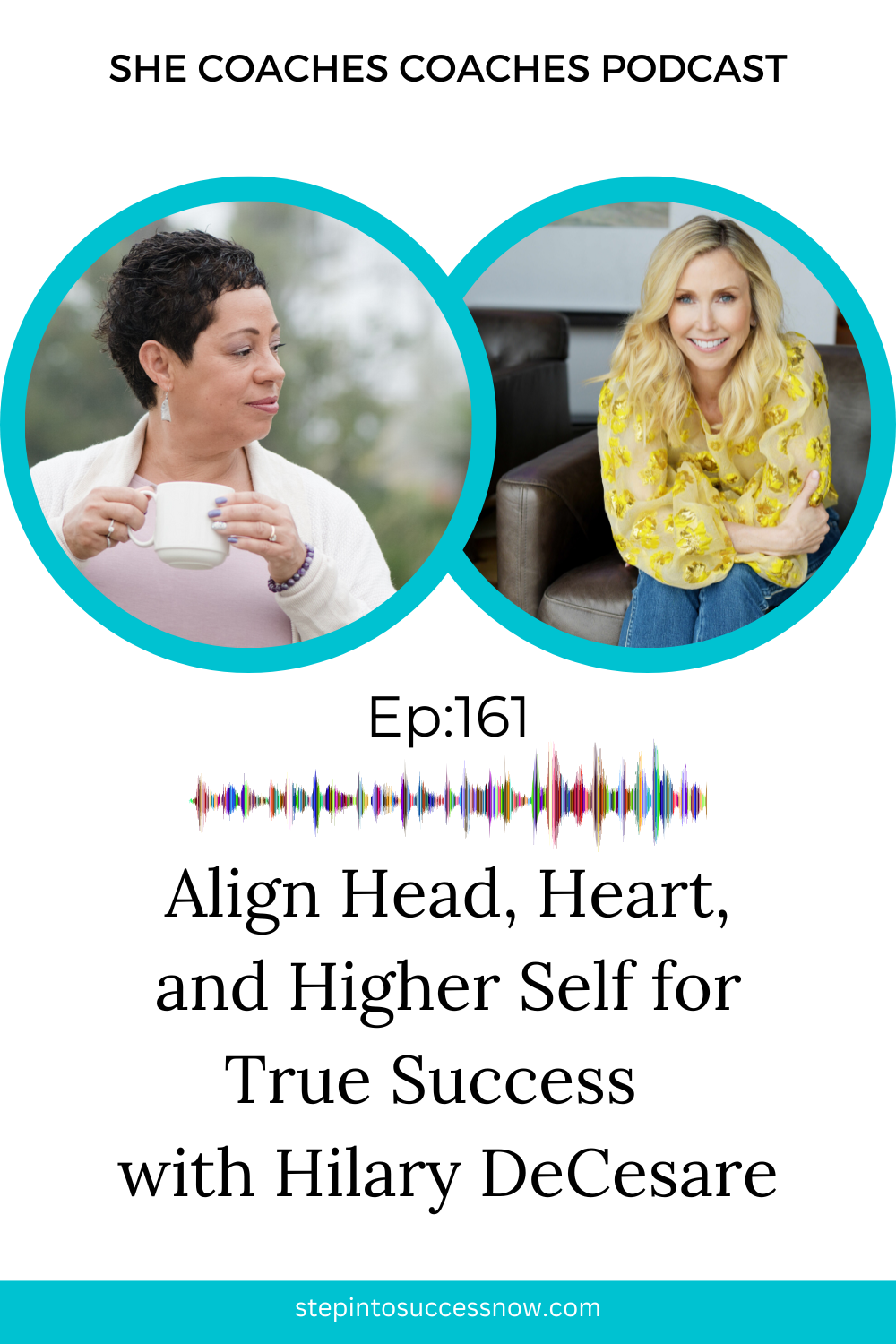 Hilary DeCesare Embrace Relaunches: Align Head, Heart, and Higher Self for True Success Ep 161