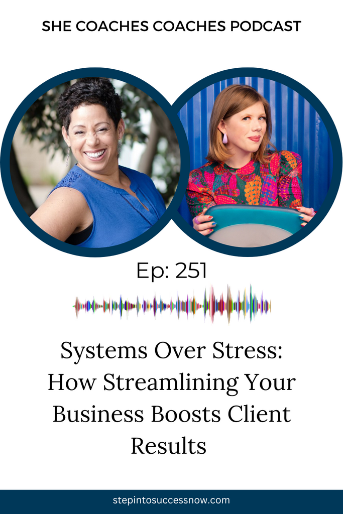 Systems Over Stress: Streamlining Your Business Boosts Client Results with Ashley Rose Ep 251