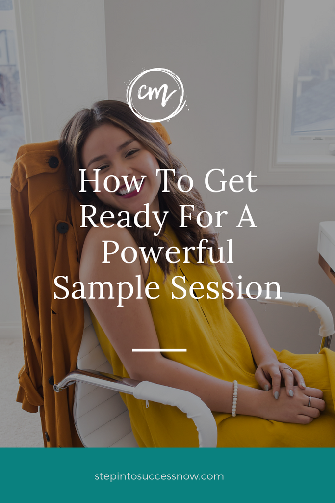Sample Sessions Get Ready For A Powerful Sample Session – Step Into Success Now