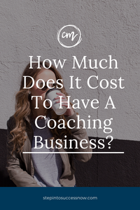 Cost to start a coaching business