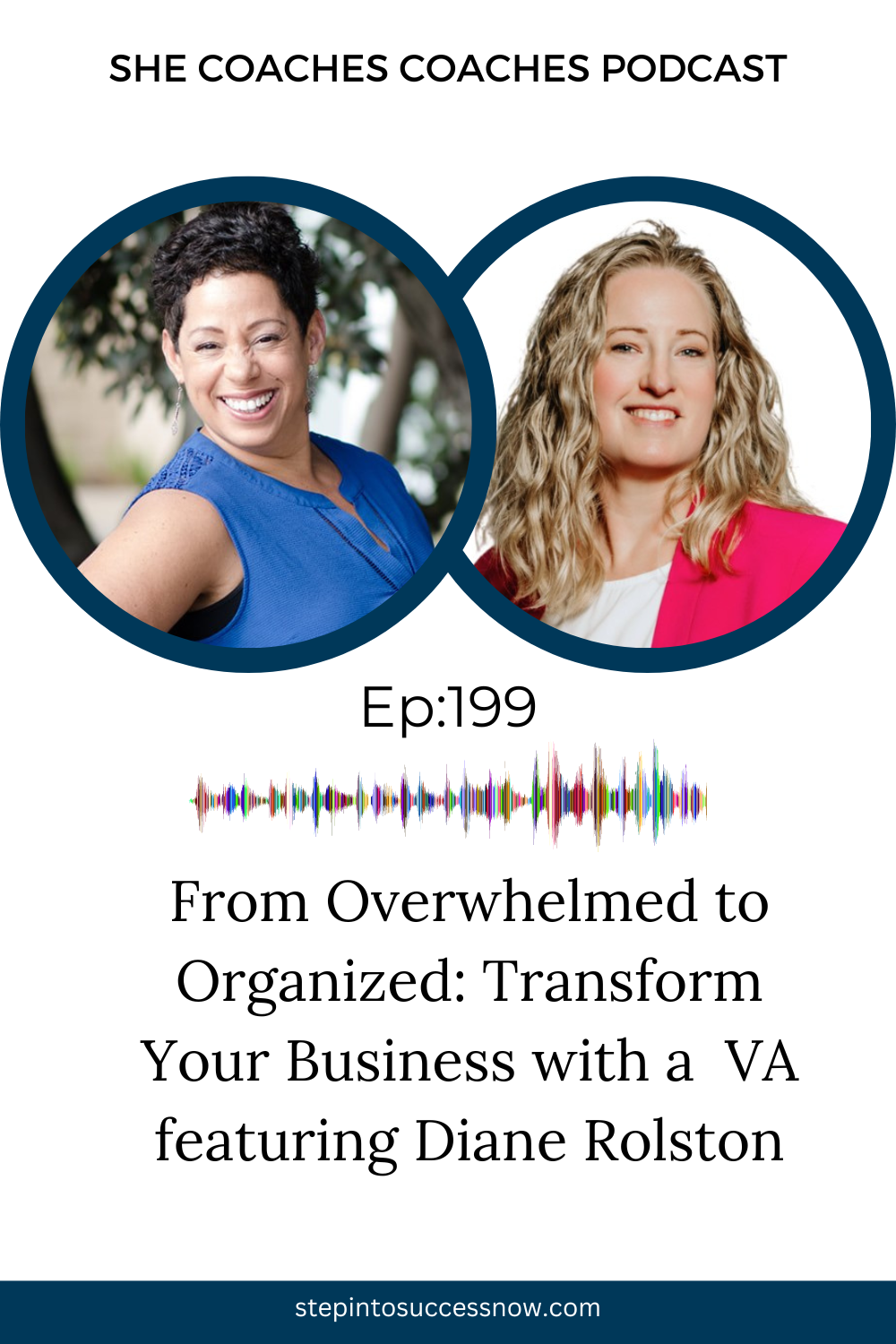 From Overwhelmed to Organized: Transforming Your Business with a VA featuring Diane Rolston Ep 199